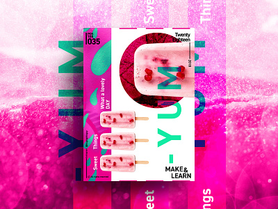YUM | MAKE & LEARN | Poster 035 | 2018