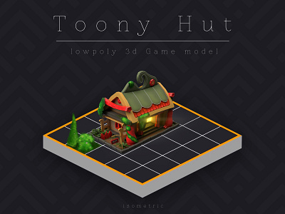 Toony Wizard hut animation design gameart gamedesign minimal substance painter unity 3d