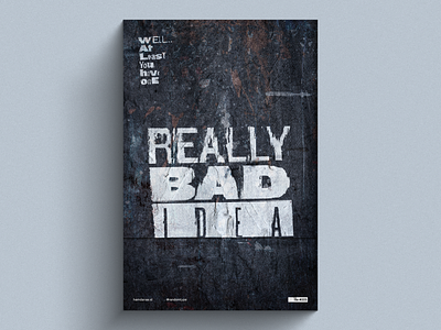 BAD IDEA design typography