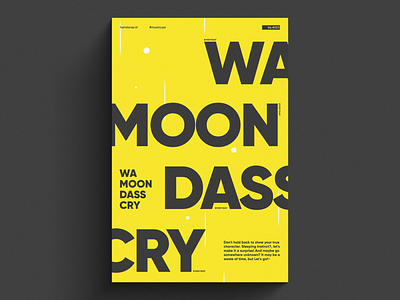 Untitled Poster design typography