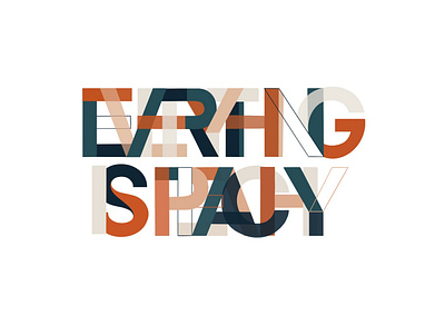 Everything Is Peachy branding design handlettering procreate typography