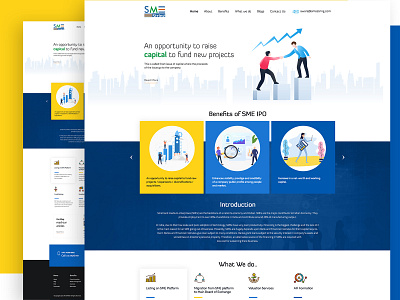 Business Growth Web App app design homepage illustration landing logo page product ui website