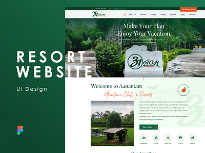 WordPress Theme Design For Resort