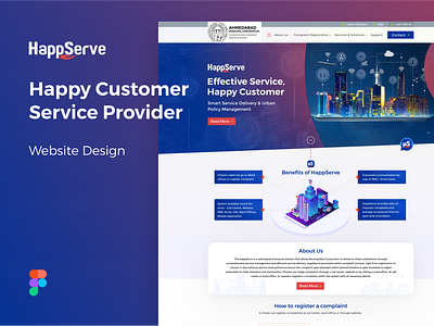 Website Design Project For AMC Citizen Service