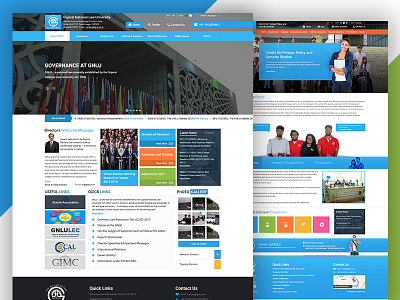 Law College Website college homepage interaction landing law mobile page product ui ux website