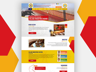 Khadi Sector ecommerce homepage interaction ios landing mobile page product shop ui ux website