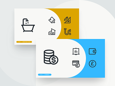 New CORE iconsets in progress banking construction finance fintech icongraphy icons iconset money