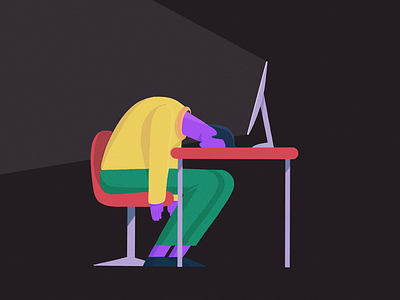 Monday mood by Mantas Gr on Dribbble