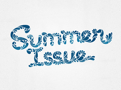 Summer Issue cover issue lettering summer typography