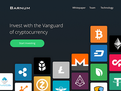 Barnum Landing Page