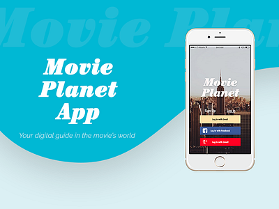 Movie Planet App app interface mobile design movie search tv show ui ux