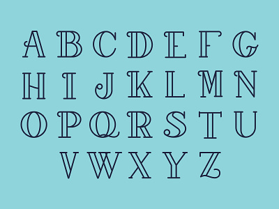 ABCs abc alphabet lettering serif sketch to vector vector