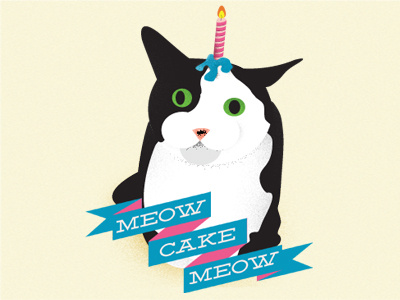 Meow Happy Birthday Meow