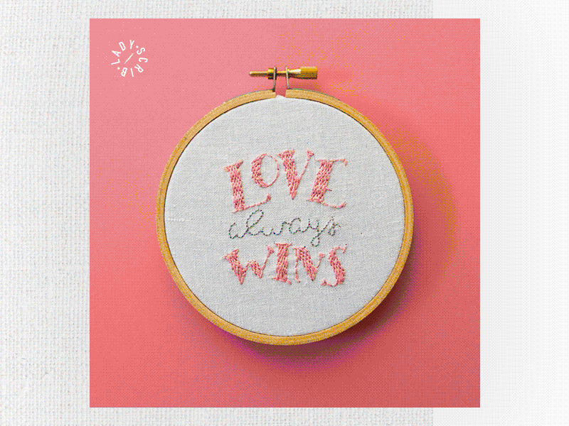 Shop Update! embroidery lady scrib lettering sketch to stitch
