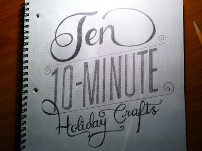 Ten Minute Holiday Crafts