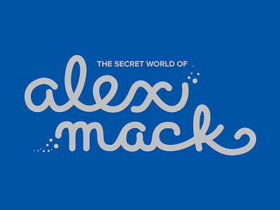 Alex Mack alex mack fun lettering nickelodeon typography