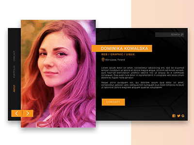 006 DailyUI challenge User Profile 100 daily daily 100 daily 100 challenge daily challange dailyui design designe profile profile card profile cover profile design ui ux web www