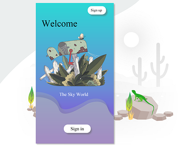 Skyworld design ui ux