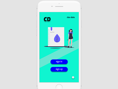 CD class data illustration ui ux