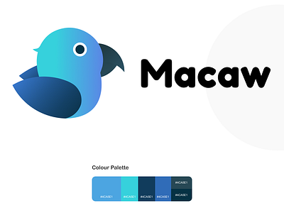 Macaw Logo logo design concept