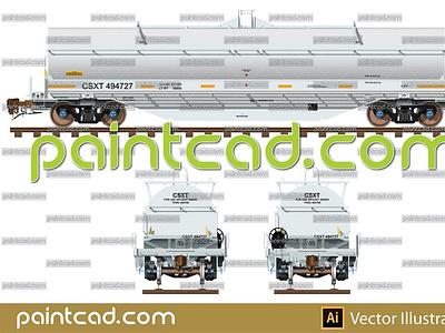National Steel Car 42-ft coil railcar of CSX Transportation coil car csxt railcar railroad