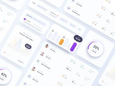 Insurance Dashboard and Figma Design System dashboard design system figma insurance web application