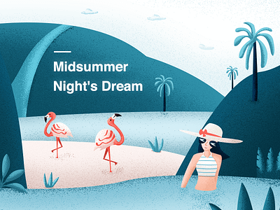 A midsummer night's dream illustrations ui