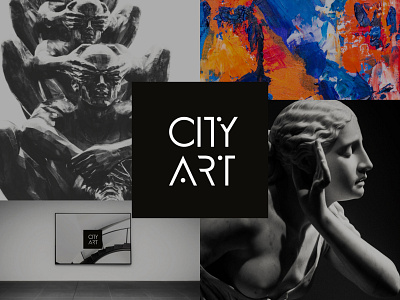CITY ART logo brand