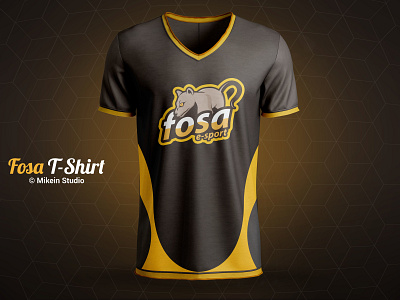 Fosa T-Shirt model 2 branding esports illustration logo logo design tshirt art tshirtdesign