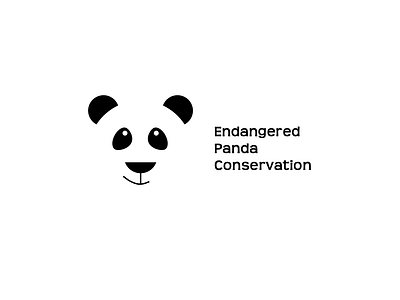 Panda Logo animal animal art animal graphic animals animals illustrated branding cartoon design endangered endangered species flat design graphic design graphic art icon illustration logo minimal art panda panda bear ui