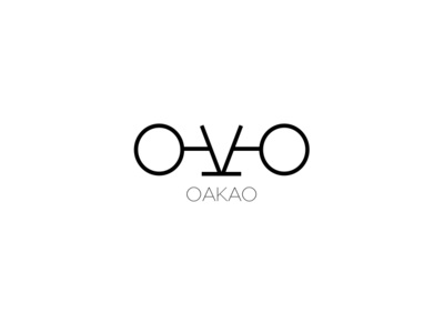Oakao Fashion Brand Logo brand branding design fashion fashion art fashionbrand flat design graphic design graphic art icon illustration logo minimal art typography ui