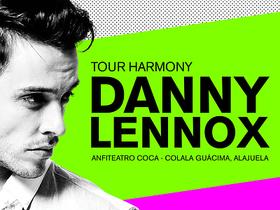 Danny Lennox Instagram Post concert concert flyer design dianalu graphic design graphicdesign instagram instagram post photoshop