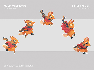 Game Concept Art animals character concept art conceptart design digital digital art fox game graphicdesign illustration texture