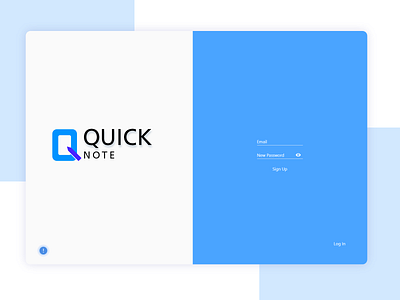 Quick Note | Logo & Web Design