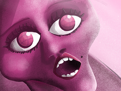 Hello Dribbble alien debut hello dribbble pink