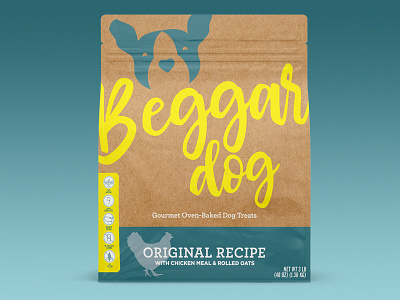 Beggar Dog Redesign Concept 3 dog dog biscuit heart packaging