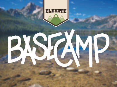 Elevate Base Camp Concept 2 basecamp design dog dog food elevate logo