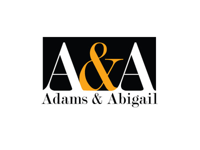 7 Abigal Adams brandidentity dailylogochallenge graphicdesign logo logodesign zajacdesign