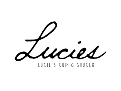 Lucies Cup & Saucer brandidentity dailylogochallenge graphicdesign logo logodesign zajacdesign
