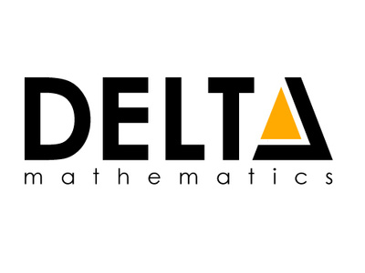 Delta Mathematics brandidentity dailylogochallenge graphicdesign logo logodesign zajacdesign