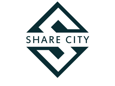 Share City brandidentity dailylogochallenge graphicdesign logo logodesign taxiservice zajacdesign