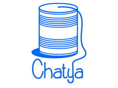 Chatya brandidentity chatya dailylogochallenge graphicdesign logo logodesign messaging app zajacdesign