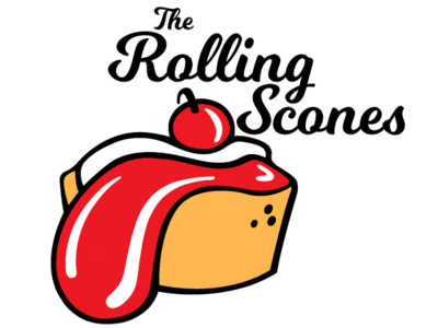 The Rolling Scones brandidentity dailylogochallenge graphicdesign logo logodesign pastries therollingscones therollingstones zajacdesign