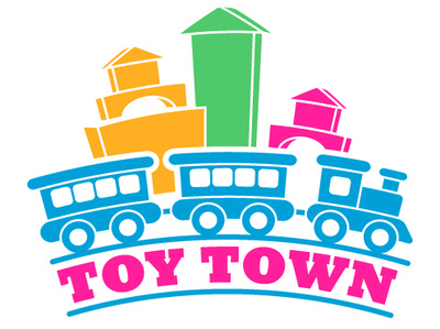 Toy Town brandidentity dailylogochallenge design graphicdesign logo logodesign toy store zajacdesign