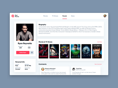 Daily UI Challenge #006 - User Profile