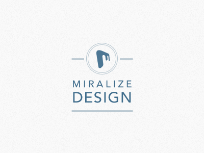 M-Logo v2 clean design logo miralize