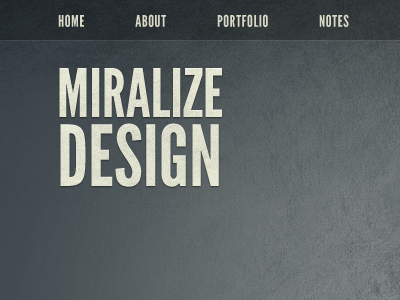 Miralize - Bored SS bored homepage nav texture