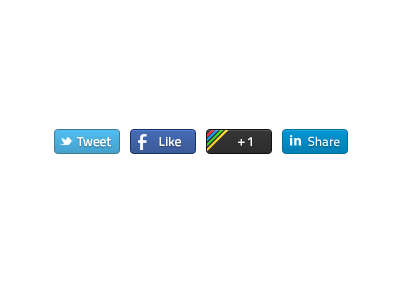 Sharing Buttons buttons media sharing social