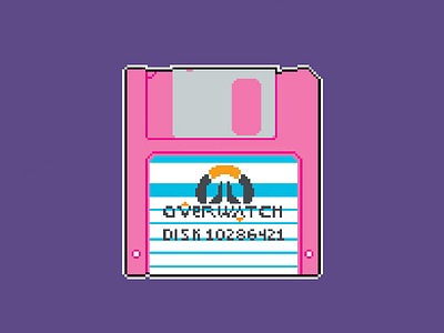 Never Ending floppydisk onlinegames overwatch pcgames pixelart retrogames