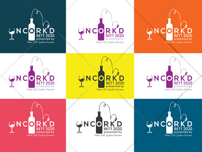 UNCORK Logo design